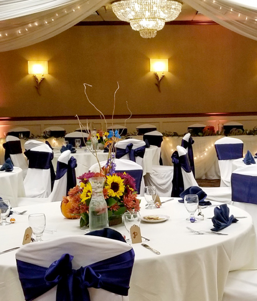 Wedding reception area 2