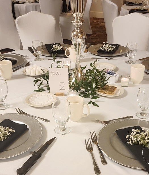 Wedding wine glasses
